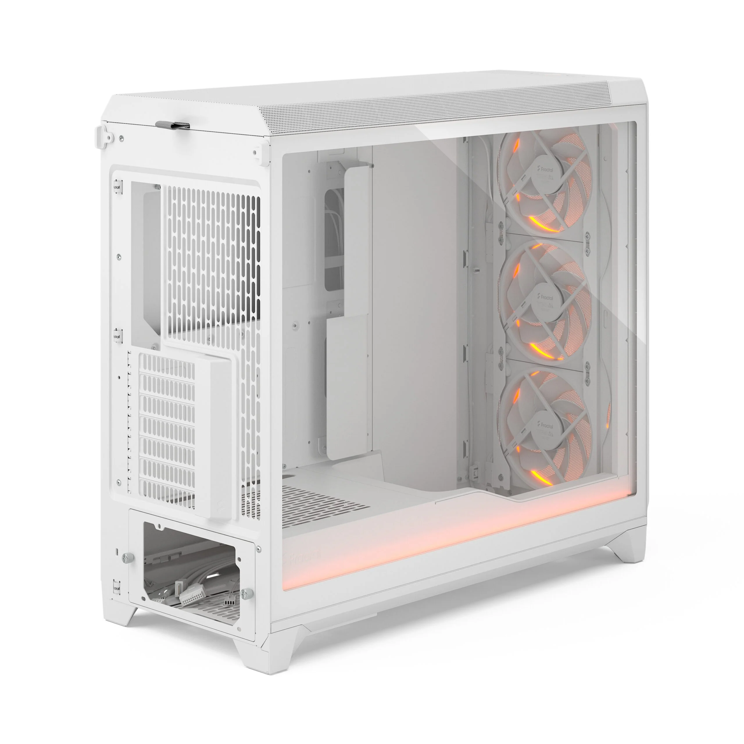 Fractal Design Meshify 3 XL Computer Case (Ambience Pro RGB Black Tempered Glass Light Tint, Ambience Pro RGB White Tempered Glass Clear Tint) - Image 25