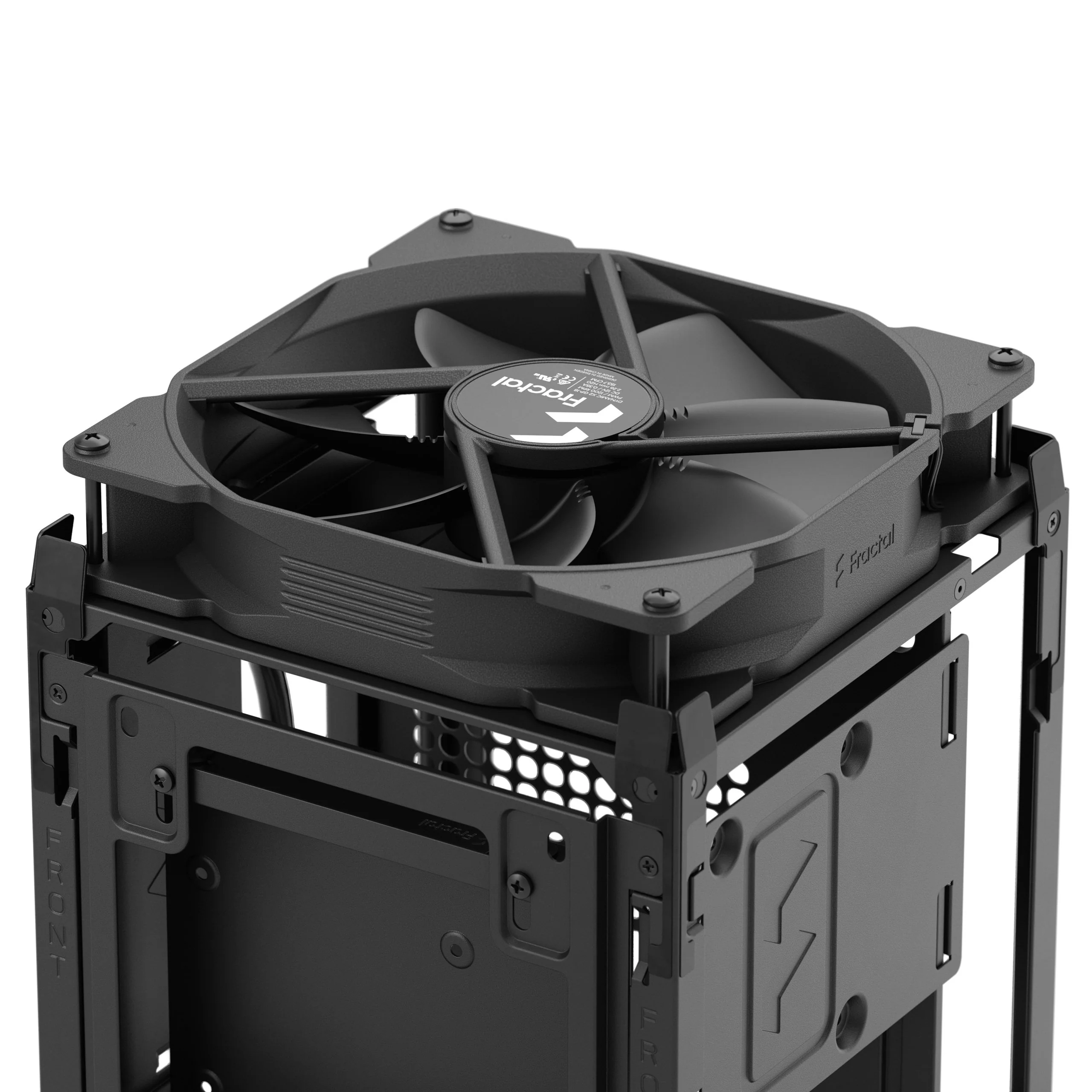 Fractal Design Mood Computer Case (Black, Light Grey) - Image 8