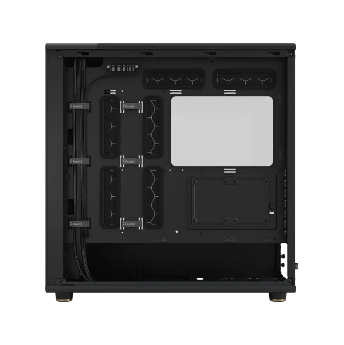 Fractal Design North XL Computer Case (Charcoal Black TG Dark Tint, Chalk White TG Clear Tint) - Image 11