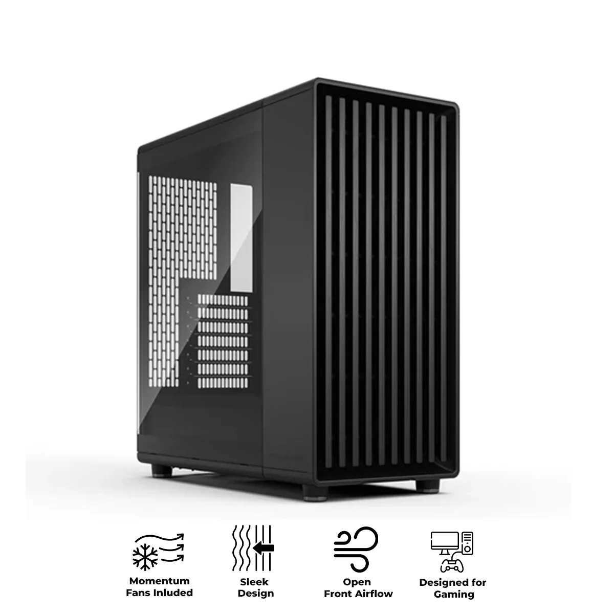 Fractal Design North XL Momentum Edition Computer Case (Black TG Light Tint) (FD-C-NOR1X-07)