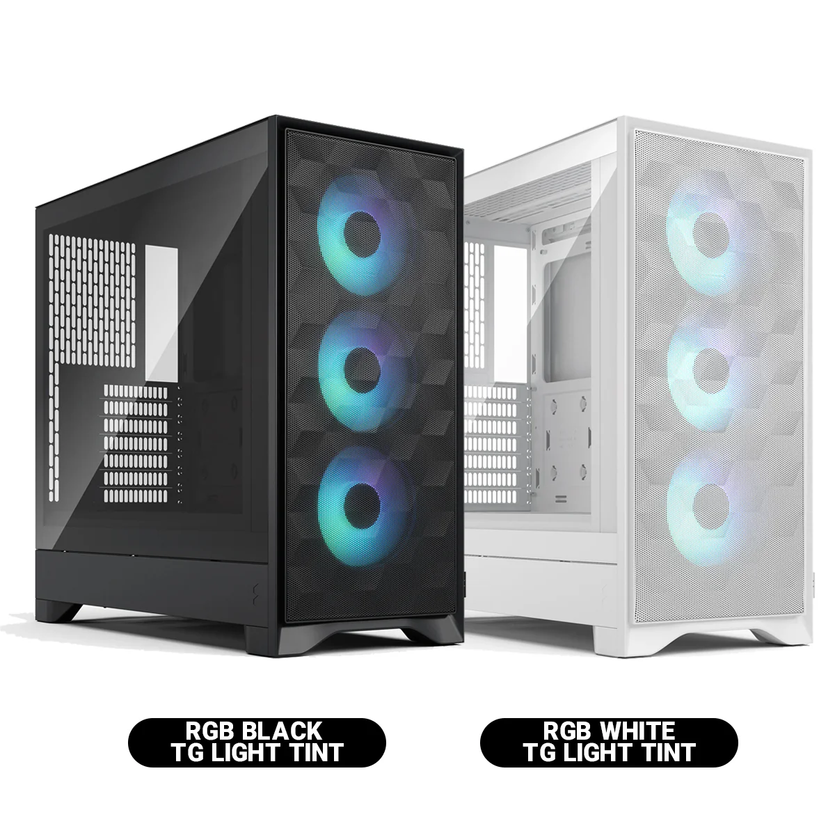 Fractal Design Pop 2 Air Computer Case (RGB Black TG Light Tint, RGB White TG Clear Tint) - Image 30
