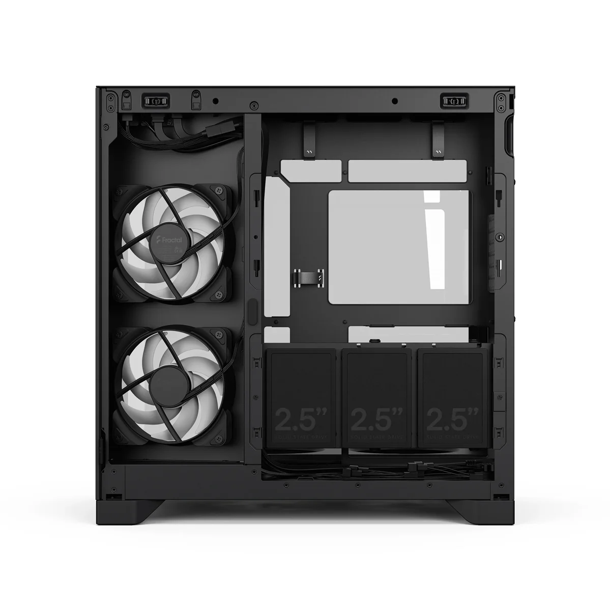 Fractal Design Pop 2 Vision Computer Case (RGB Black TG Light Tint, RGB White TG Clear Tint) (FD-C-POV2A-02, FD-C-POV2A-03) - Image 15
