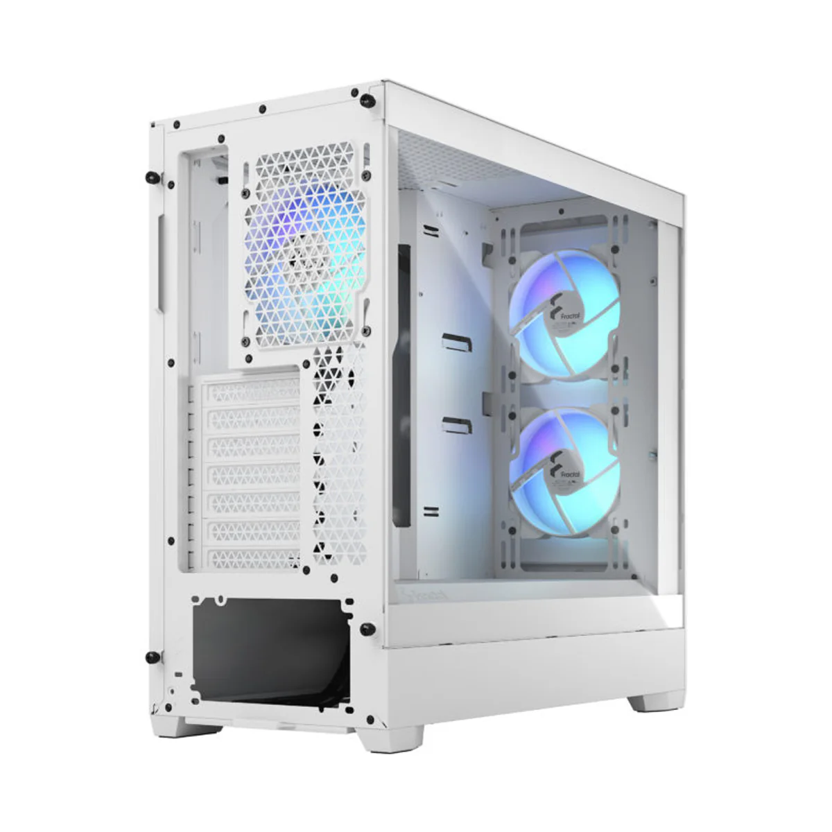 Fractal Design Pop Air Computer Case (RGB White TG Clear Tint, RGB Cyan Core TG Clear Tint, RGB Magenta Core TG Clear Tint, RGB Orange Core TG Clear Tint, RGB Black TG Clear Tint) - Image 4