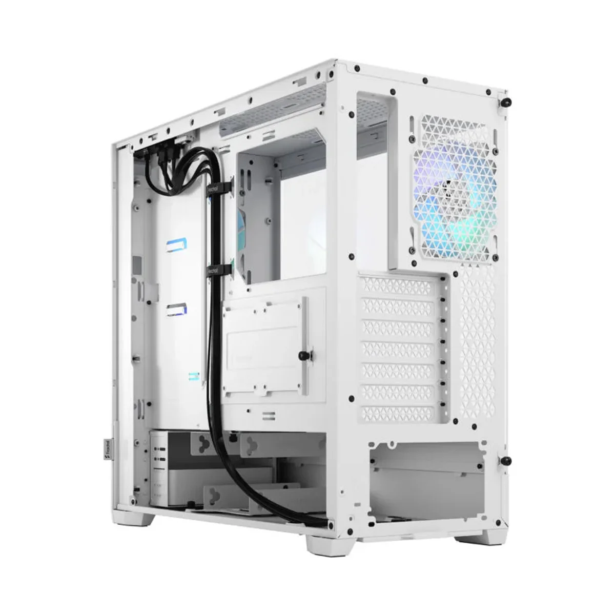Fractal Design Pop Air Computer Case (RGB White TG Clear Tint, RGB Cyan Core TG Clear Tint, RGB Magenta Core TG Clear Tint, RGB Orange Core TG Clear Tint, RGB Black TG Clear Tint) - Image 7