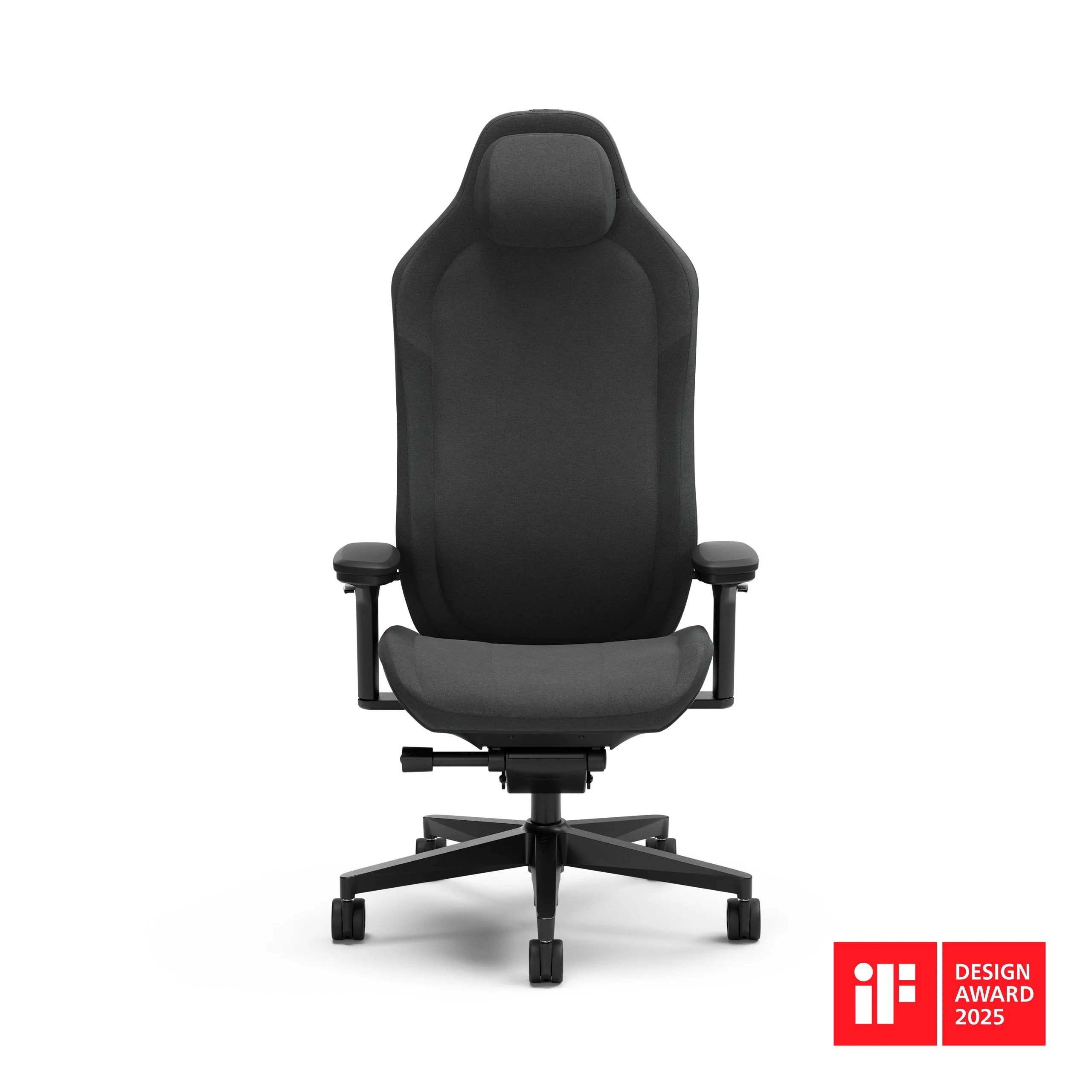 Fractal Design Refine Ergonomic Gaming Chair (Dark Fabric, Light Fabric) - Image 2