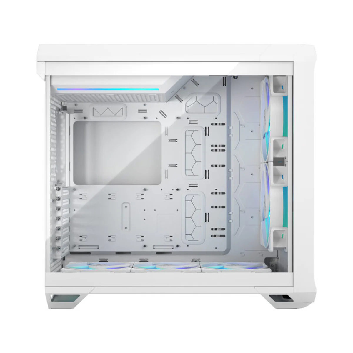 Fractal Design Torrent Computer Case (RGB Black TG Light Tint, RGB White TG Clear Tint) - Image 25