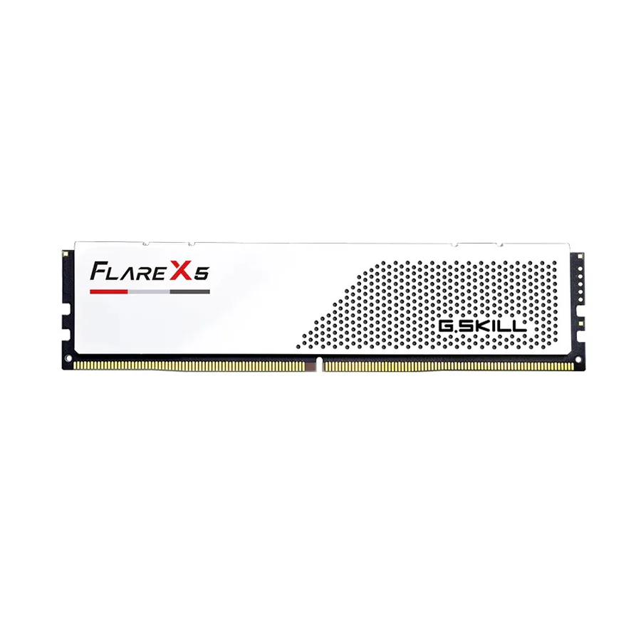 G.Skill Flare X5 16GB (16GBx1) DDR5 6000 MT/s CL36-36-36-96 1.35V Intel XMP 3.0 / AMD EXPO Desktop Memory (White) (F5-6000J3636F16GX1-FX5W) - Image 2