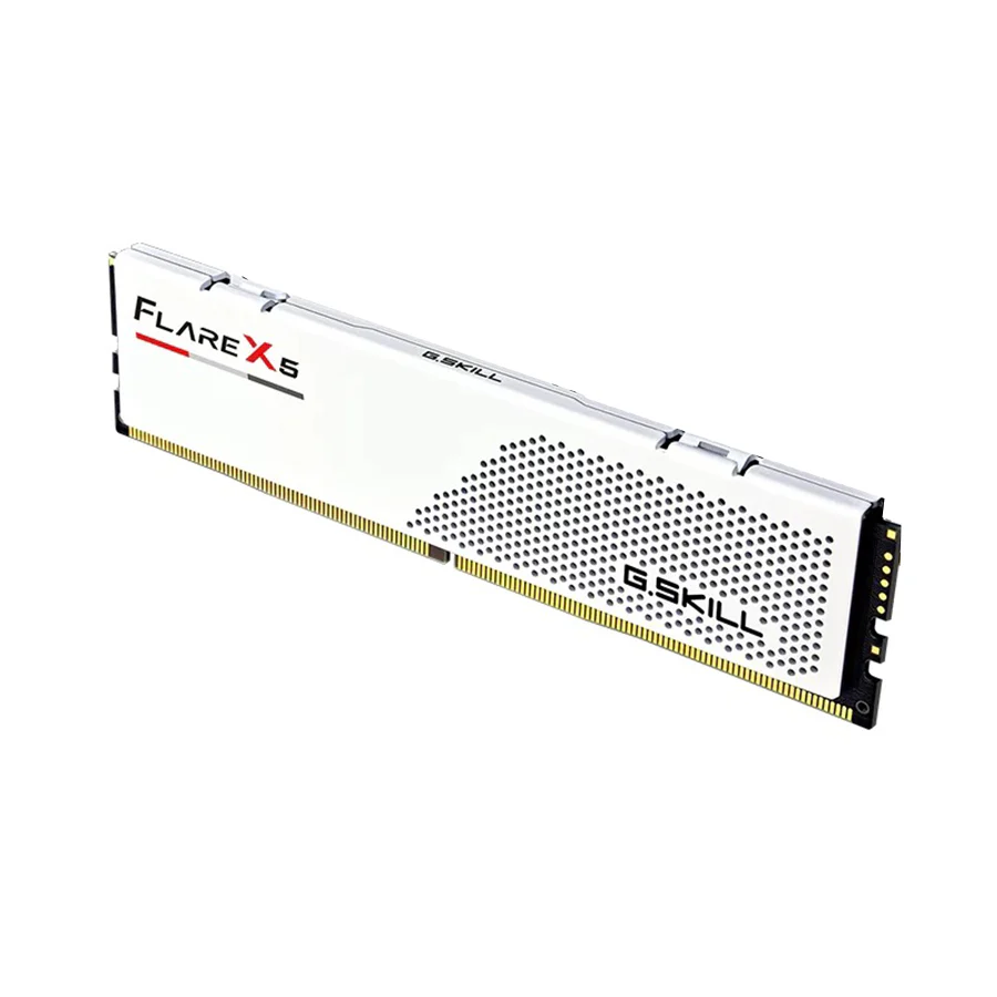 G.Skill Flare X5 16GB (16GBx1) DDR5 6000 MT/s CL36-36-36-96 1.35V Intel XMP 3.0 / AMD EXPO Desktop Memory (White) (F5-6000J3636F16GX1-FX5W) - Image 4