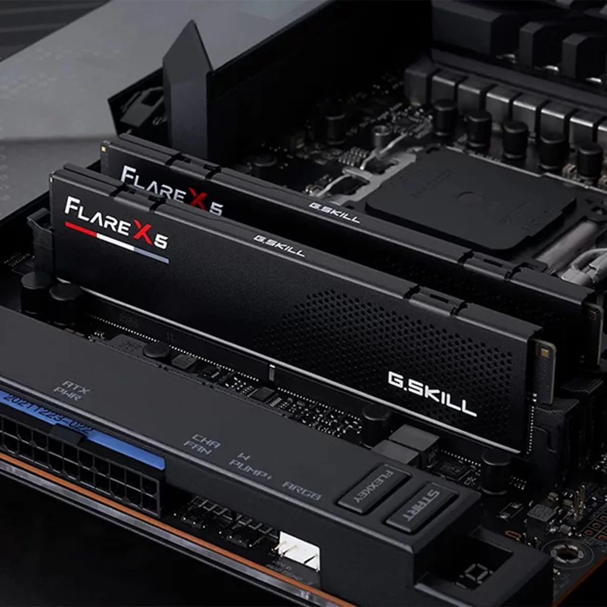 G.Skill Flare X5 16GB (16GBx1) DDR5 6000 MT/s CL36-36-36-96 1.35V Intel XMP / AMD EXPO Desktop Memory (F5-6000J3636F16GX1-FX5) - Image 2