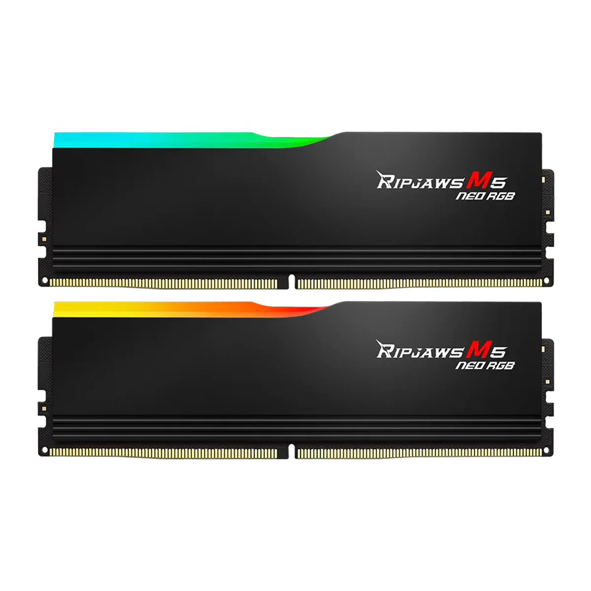 G.Skill Ripjaws M5 Neo RGB 32GB (2x16GB) DDR5 6000 MT/s CL30-38-38-96 1.35V AMD EXPO Desktop Memory (Matte Black) (F5-6000J3038F16GX2-RM5NRK) - Image 2