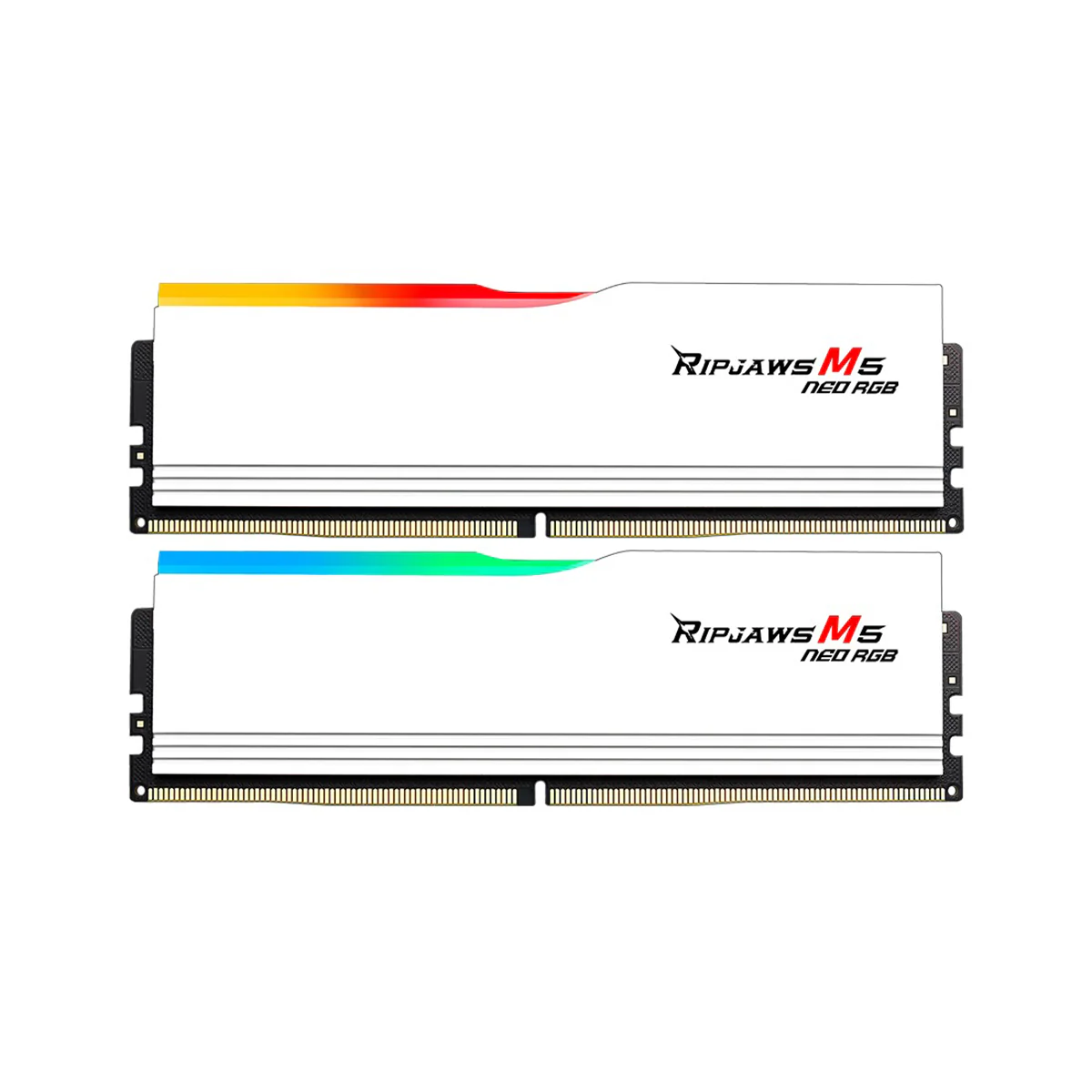 G.Skill Ripjaws M5 Neo RGB 32GB (2X16GB) DDR5 6000MT/s CL36-36-36-96 1.35V Amd Expo Memory (Black, White) - Image 10