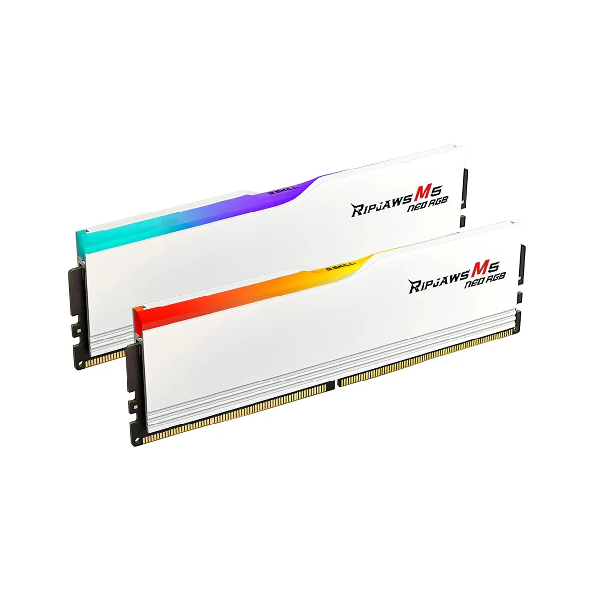 G.Skill Ripjaws M5 Neo RGB 32GB (2X16GB) DDR5 6000MT/s CL36-36-36-96 1.35V Amd Expo Memory (Black, White) - Image 11