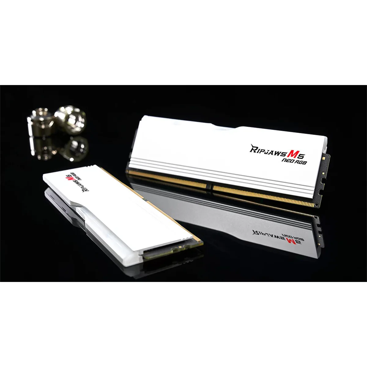G.Skill Ripjaws M5 Neo RGB 32GB (2X16GB) DDR5 6000MT/s CL36-36-36-96 1.35V Amd Expo Memory (Black, White) - Image 14