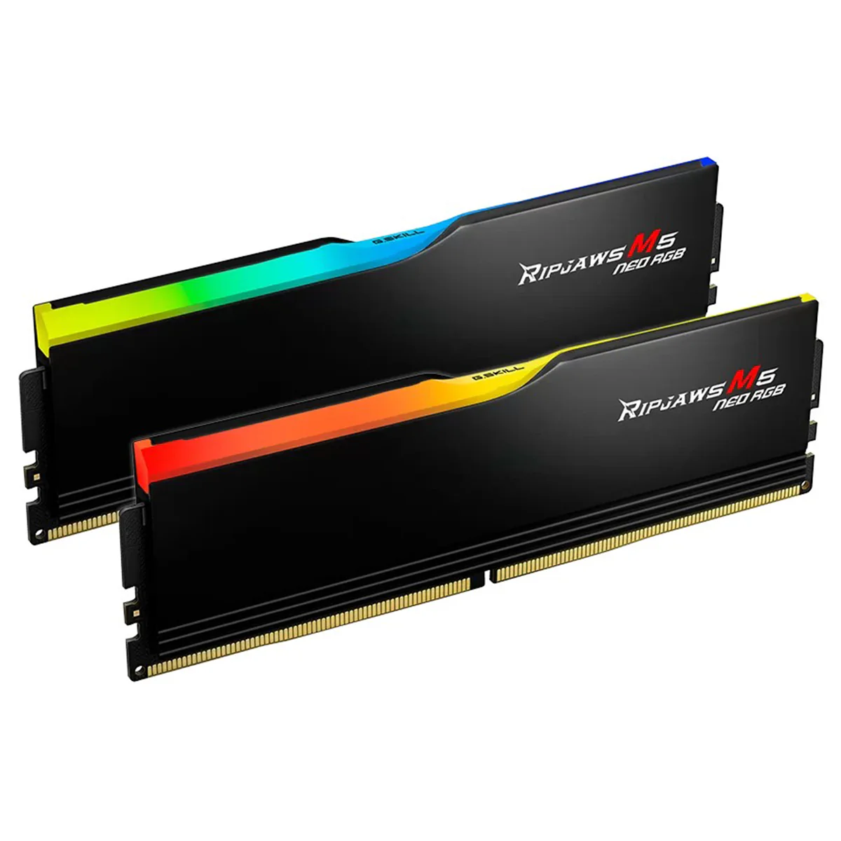 G.Skill Ripjaws M5 RGB 32GB (2x16GB) DDR5 6000 MT/s CL32-40-40-102 1.40V AMD EXPO Desktop Memory (F5-6400J3240G16GX2-RM5NRK) - Image 2