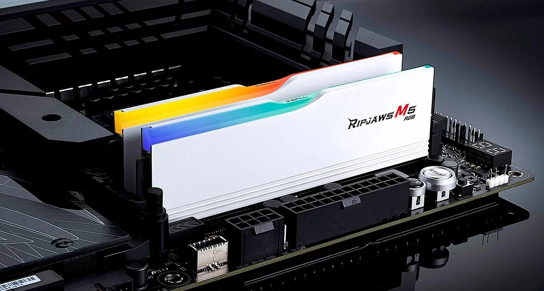 G.Skill Ripjaws M5 RGB 32GB (2X16GB) DDR5 6000MT/s CL36-36-36-96 1.35V Intel Xmp Memory (Black, White) - Image 5