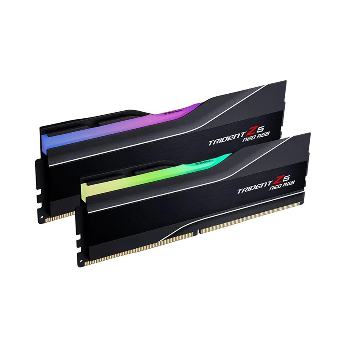 G.Skill Trident Z5 Neo RGB 32GB (2x16GB) DDR5 6000 MT/s CL28-36-36-96 1.40V AMD EXPO Desktop Memory (Matte Black) (F5-6000J2836G16GX2-TZ5NR) - Image 2