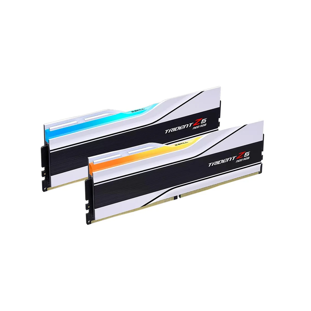 G.Skill Trident Z5 Neo RGB 32GB (2x16GB) DDR5 6000 MT/s CL28-36-36-96 1.40V AMD EXPO Desktop Memory (Matte White) (F5-6000J2836G16GX2-TZ5NRW) - Image 2