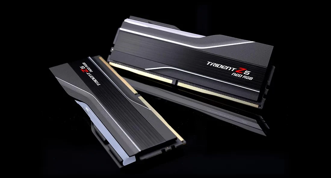 G. Skill Trident Z5 Neo RGB 32GB (2x16GB) DDR5 6000MHz CL32-38-38-96 1.35V AMD EXPO Memory Kit (Black) (F5-6000J3238F16GX2-TZ5NR) - Image 5