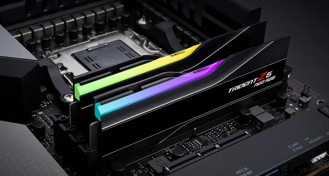 G.Skill Trident Z5 Neo RGB 32GB (2X16GB) DDR5 6000Mhz CL36-36-36-96 1.35V AMD Expo Desktop Memory (F5-6000J3636F16GX2-TZ5NR) - Image 8