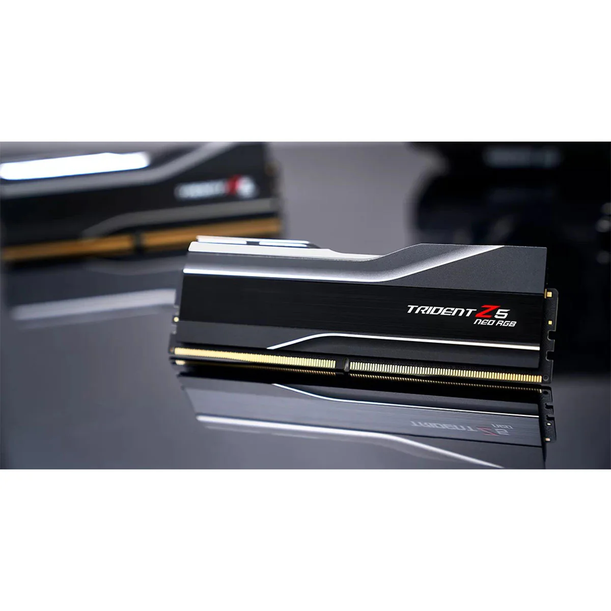 G.Skill Trident Z5 Neo RGB 32GB (2x16GB) DDR5 7200 MT/s CL34-45-45-115 1.40V AMD EXPO Desktop Memory (Matte Black) (F5-7200J3445G16GX2-TZ5NR) - Image 5