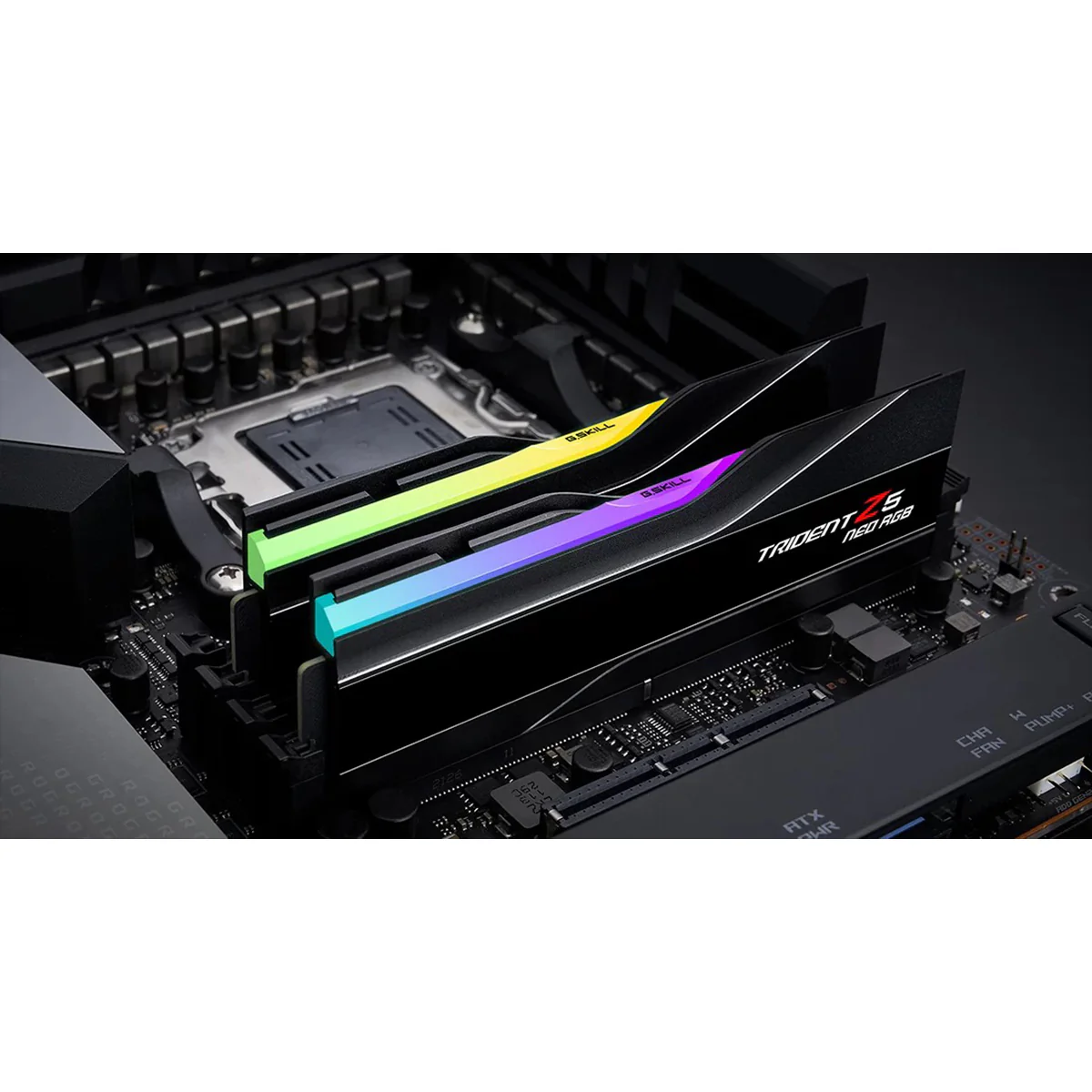 G.Skill Trident Z5 Neo RGB 48GB (2X24GB) DDR5-6000 CL40-48-48-96 1.35V AMD EXPO Desktop Memory (Black) (F5-6000J4048F24GX2-TZ5NR) - Image 8