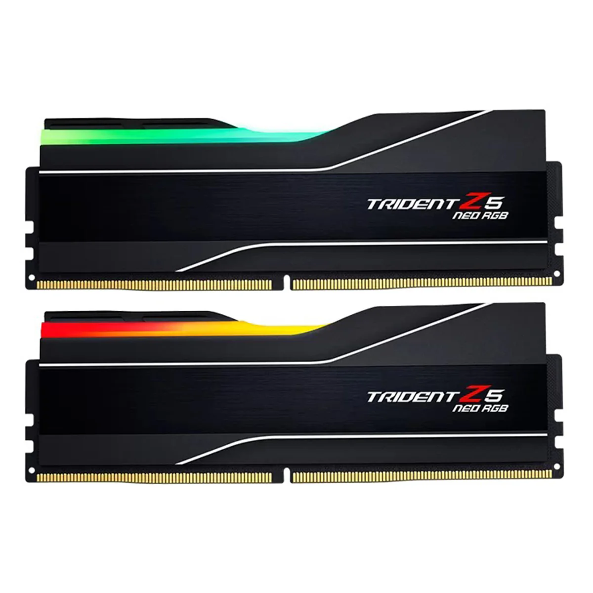 G.Skill Trident Z5 Neo RGB 64GB (2x32GB) DDR5-6000 CL36-36-36-96 1.35V AMD EXPO & Intel XMP Desktop Memory (Black, White) - Image 4