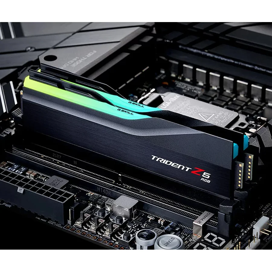 G.Skill Trident Z5 RGB 16GB (16GBx1) DDR5 6000MT/s CL36-36-36-96 1.35V Intel XMP 3.0 / AMD EXPO Desktop Memory (Black, White) - Image 3