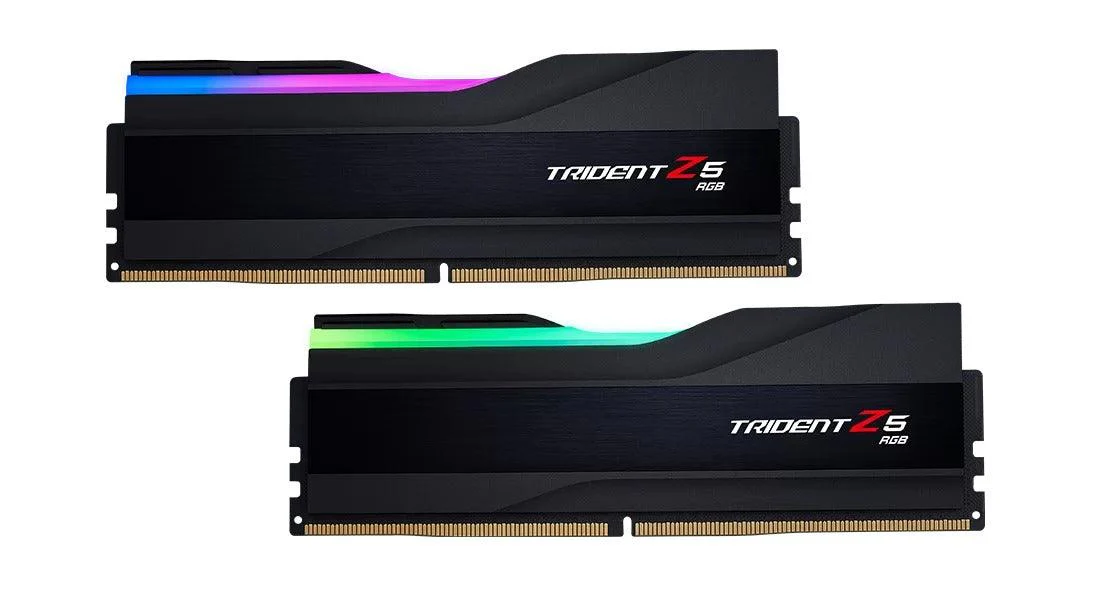 G.SKILL Trident Z5 RGB 32GB (2 x 16GB) DDR5-6000 Memory (Matte Black) (F5-6000U3636E16GX2-TZ5RK)