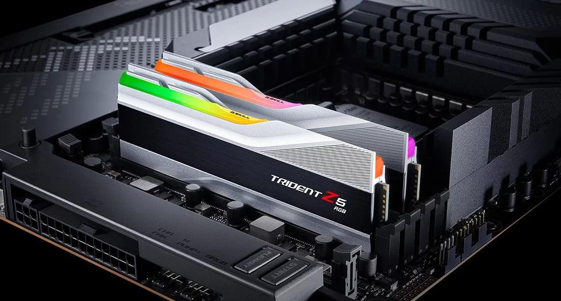 G.SKILL Trident Z5 RGB 32GB (2 x 16GB) DDR5-6000 Memory (Silver) (F5-6000J3636F16GX2-TZ5RS) - Image 8