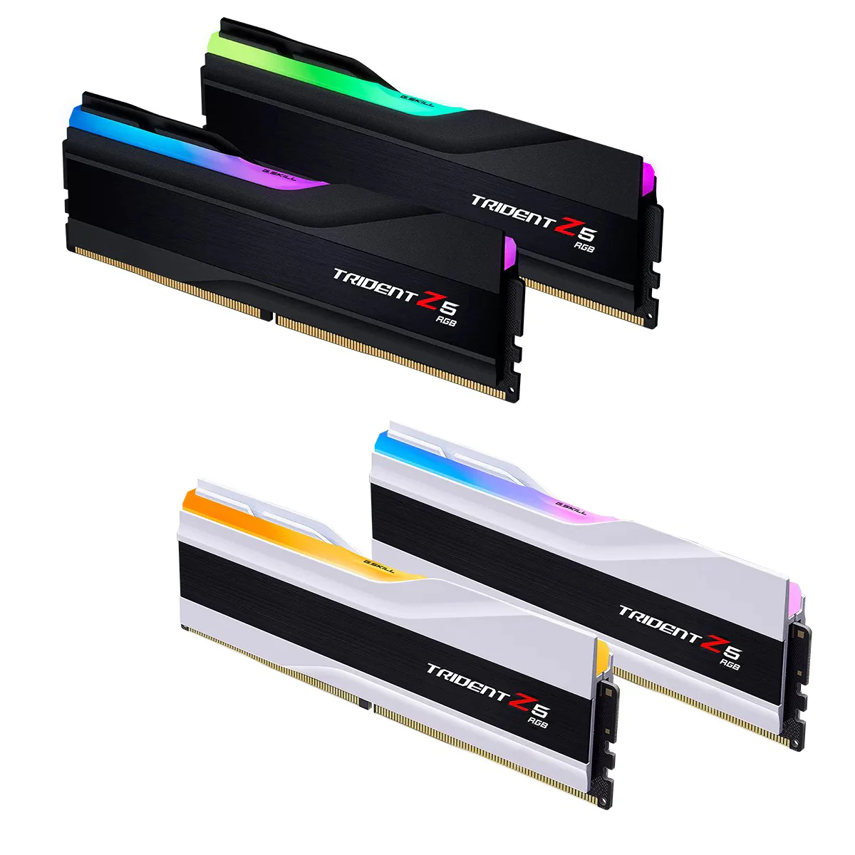 G.Skill Trident Z5 RGB 32GB (2x16GB) DDR5 6000 Mhz CL32-38-38-96 1.35V Intel XMP Desktop Memory (Matte Black, Matte White) - Image 16