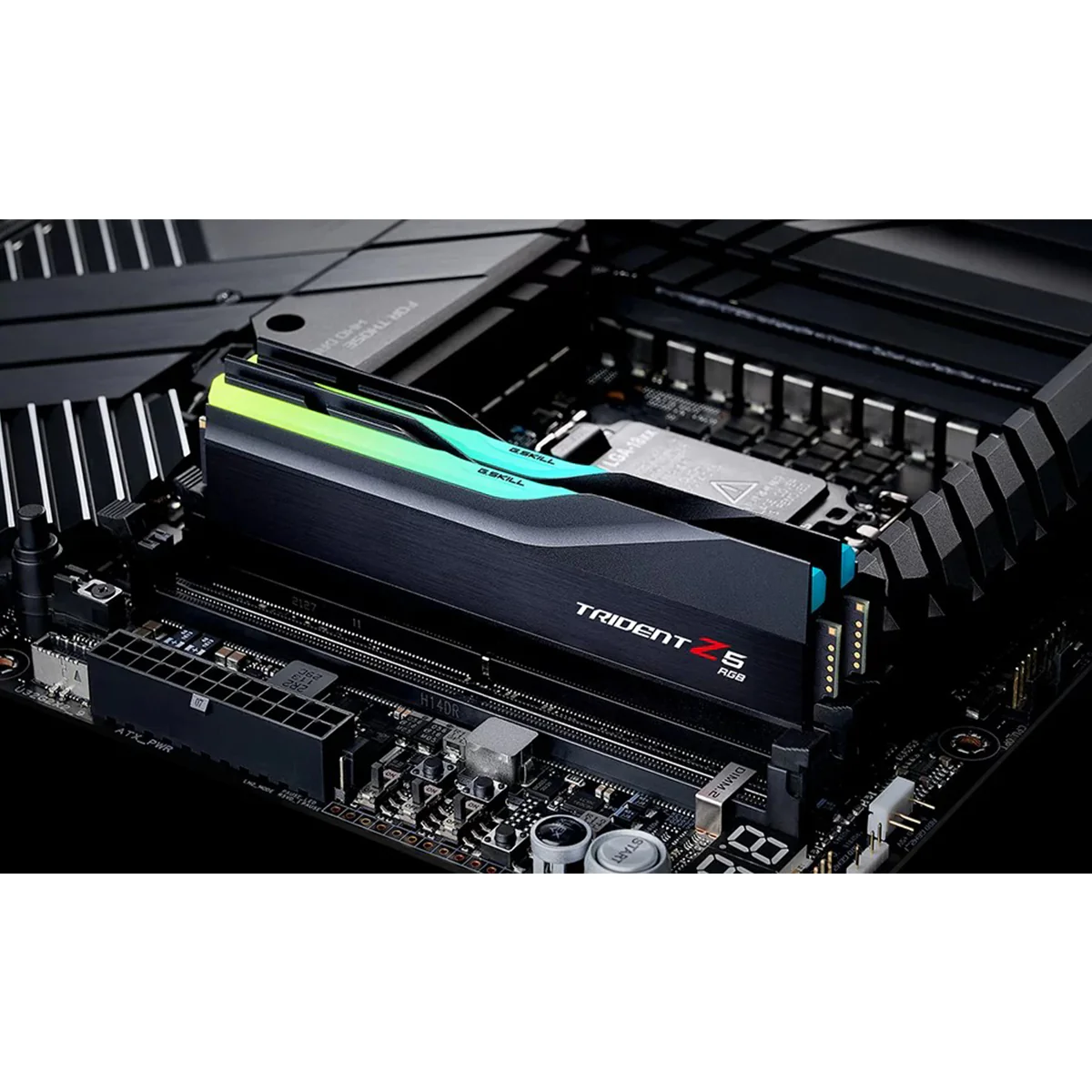 G.Skill Trident Z5 RGB 32GB (2x16GB) DDR5 6000 Mhz CL32-38-38-96 1.35V Intel XMP Desktop Memory (Matte Black, Matte White) - Image 5