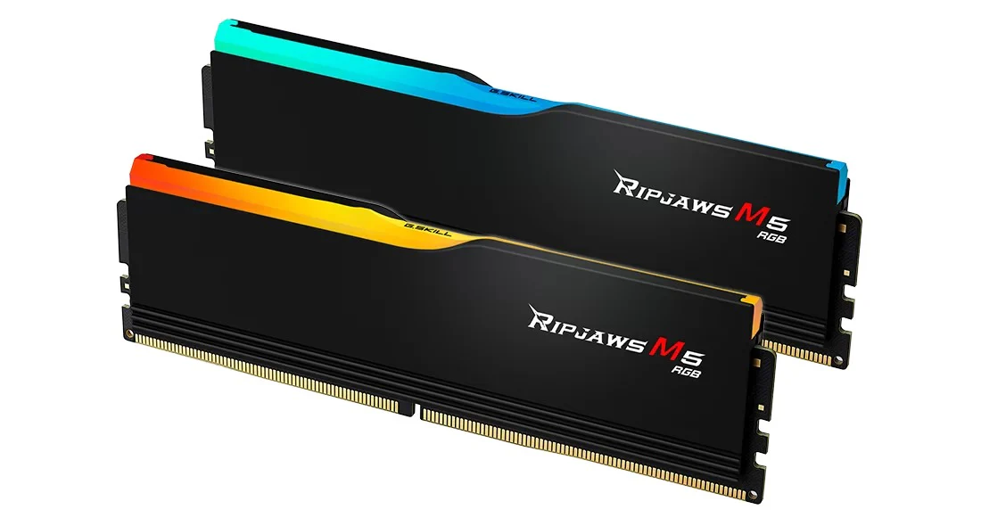 G.Skill Ripjaws M5 RGB 32GB (2x16GB) DDR5 6400MT/s CL36-48-48-102 1.35V Intel XMP Desktop Memory (Matte Black, Matte White) - Image 3