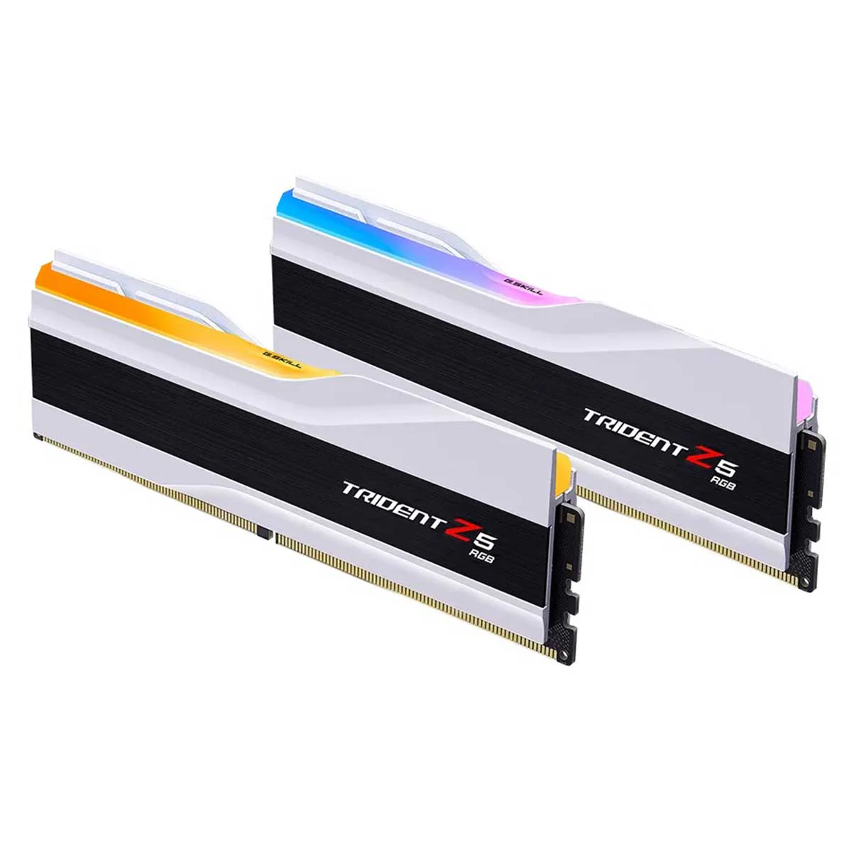 G.Skill Trident Z5 RGB 32GB (2X16GB) DDR5 Intel XMP 6400MHZ CL32-39-39-102 1.40V Desktop Memory (Matte White) (F5-6400J3239G16GX2-TZ5RW) - Image 3