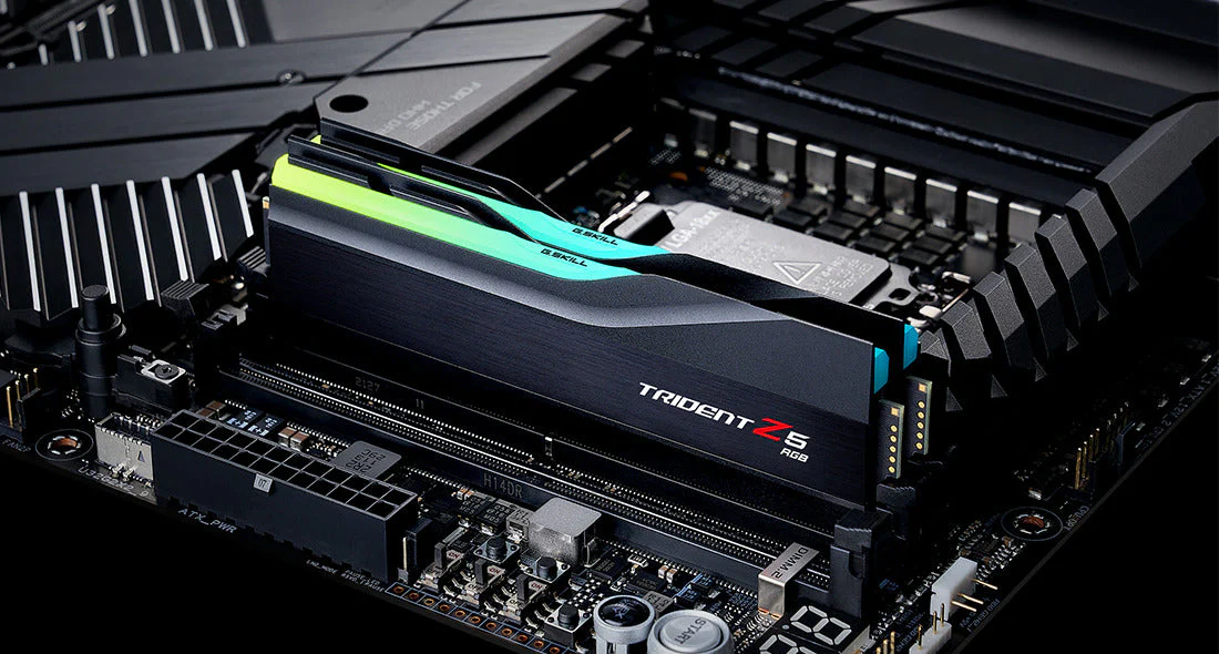 G.Skill Trident Z5 RGB 64GB (2X32GB) DDR5 Intel XMP 6000MHZ CL36-36-36-96 1.35V Desktop Memory (Matte Black) (F5-6000J3636F32GX2-TZ5RK) - Image 5