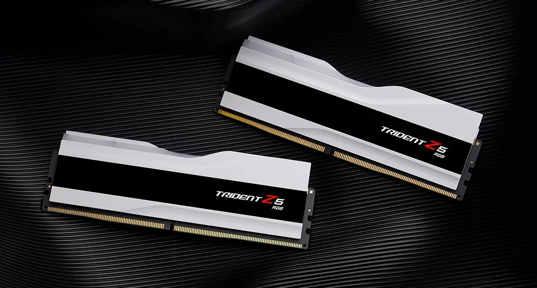 G.Skill Trident Z5 RGB 64GB (2X32GB) DDR5 Intel XMP 6400MHZ CL32-39-39-102 1.40V Desktop Memory (Matte White) (F5-6400J3239G32GX2-TZ5RW) - Image 7