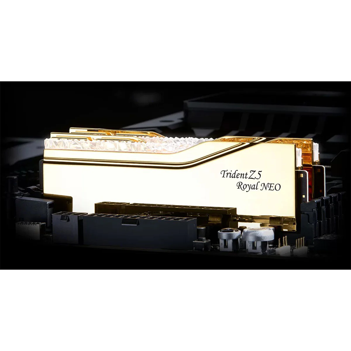 G.Skill Trident Z5 Royal Neo 32GB (2x16GB) DDR5 6000 MT/s CL28-36-36-96 1.40V AMD EXPO Desktop Memory (Gold) (F5-6000J2836G16GX2-TR5NG) - Image 6