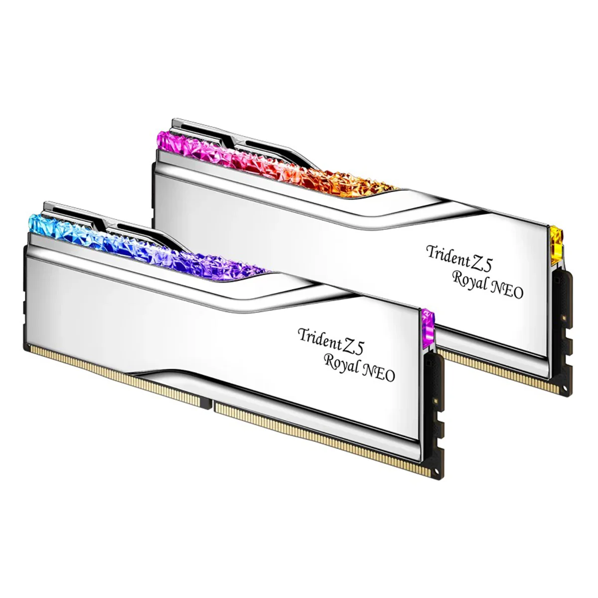 G.Skill Trident Z5 Royal Neo 96GB (2x48GB) DDR5 6000 MT/s CL30-36-36-96 1.35V AMD EXPO Desktop Memory (Silver) (F5-6000J3036F48GX2-TR5NS) - Image 4