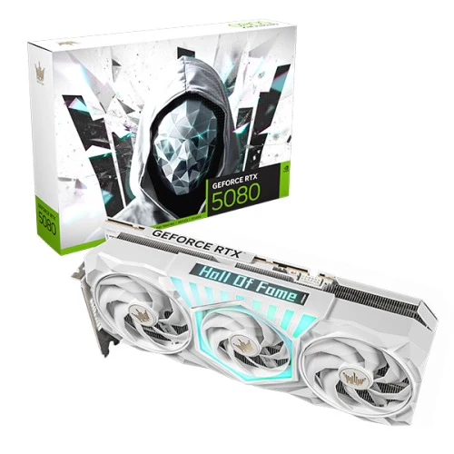 Galax GeForce RTX 5080 Hall Of Fame 16GB GDDR7 Gaming Graphics Card (White) - Image 17