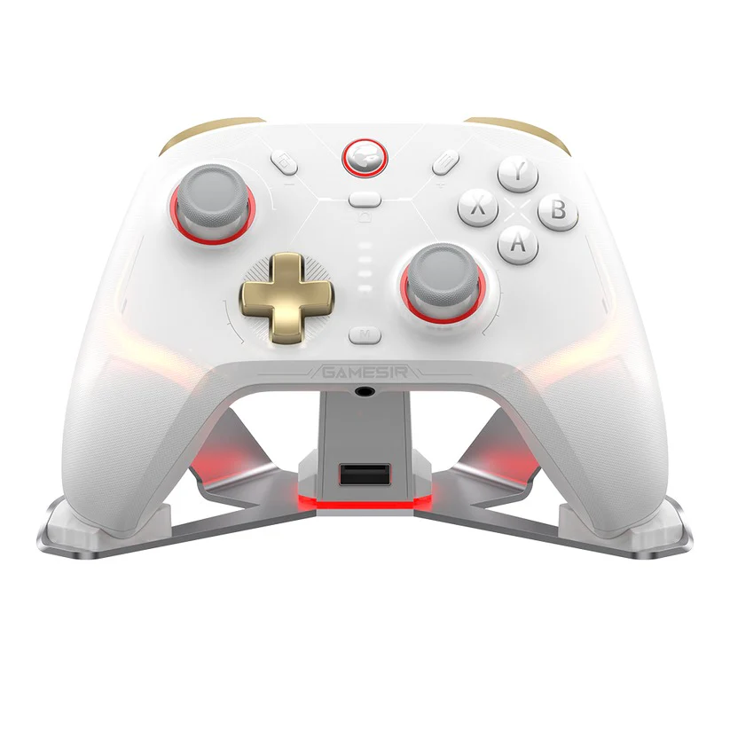 Gamesir Cyclone 2 Multi-Platform Wireless Game Controller with Pedestal (Black, White) - Image 7