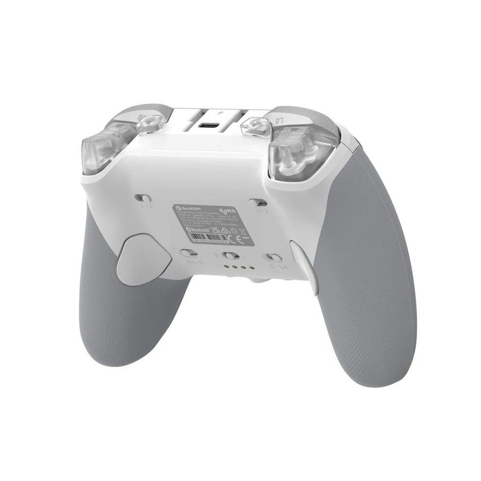 GameSir G7 Pro Tri-Mode Gaming Controller for Xbox / Mobile / PC (Mech White, Shadow Ember) - Image 3