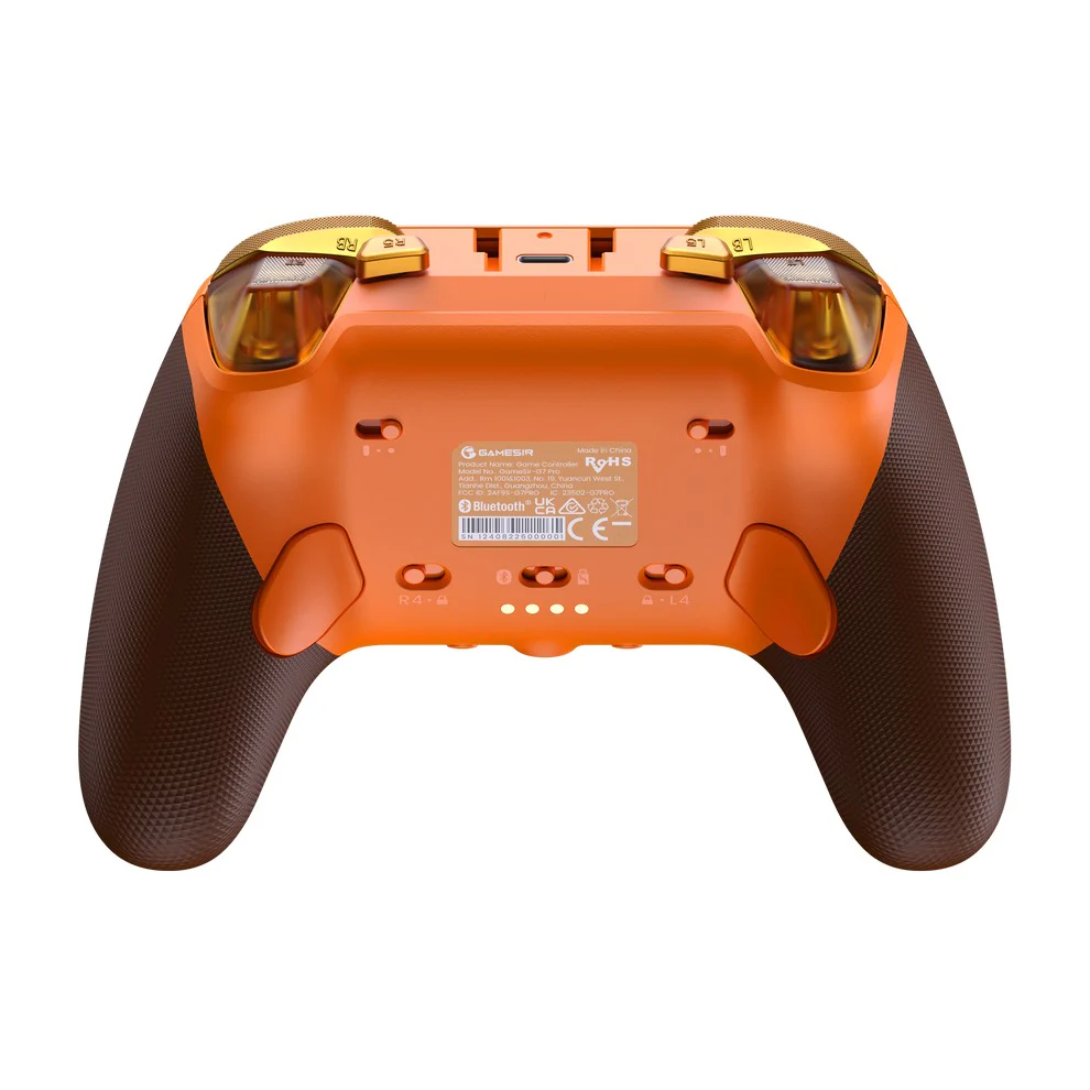 GameSir G7 Pro Tri-Mode Wired/ Wireless Gaming Controller for Xbox / Mobile / PC (Plum Purple, Orange Amber Flame) - Image 15