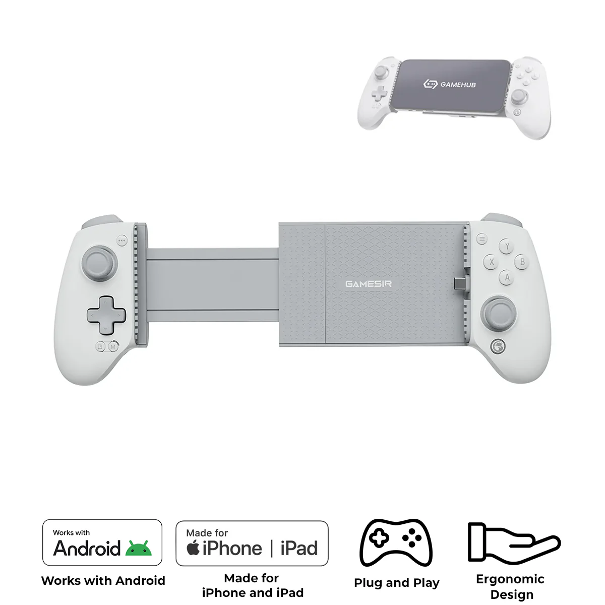 GameSir G8+ Galileo MFi Wired Mobile Gaming Controller for iPhone / iPad / Android