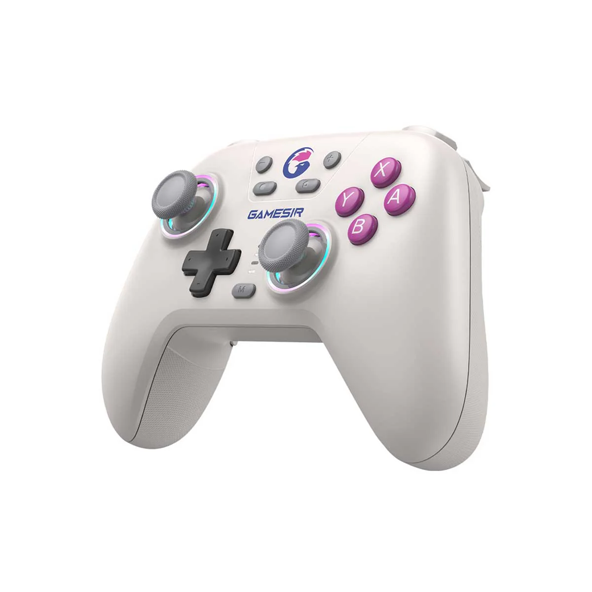 Gamesir T4 Nova HD Rumble Wireless Controller For N-Switch (Neon Teal, Retro White) - Image 7