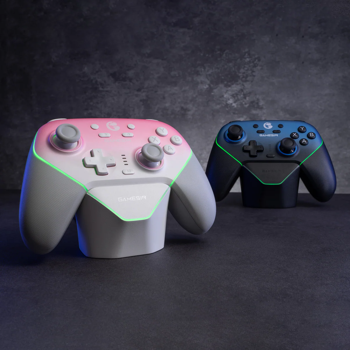 Gamesir T4n Pro Super Nova Multi-Platform Wireless Game Controller (Blue/Black, Pink/White) - Image 2