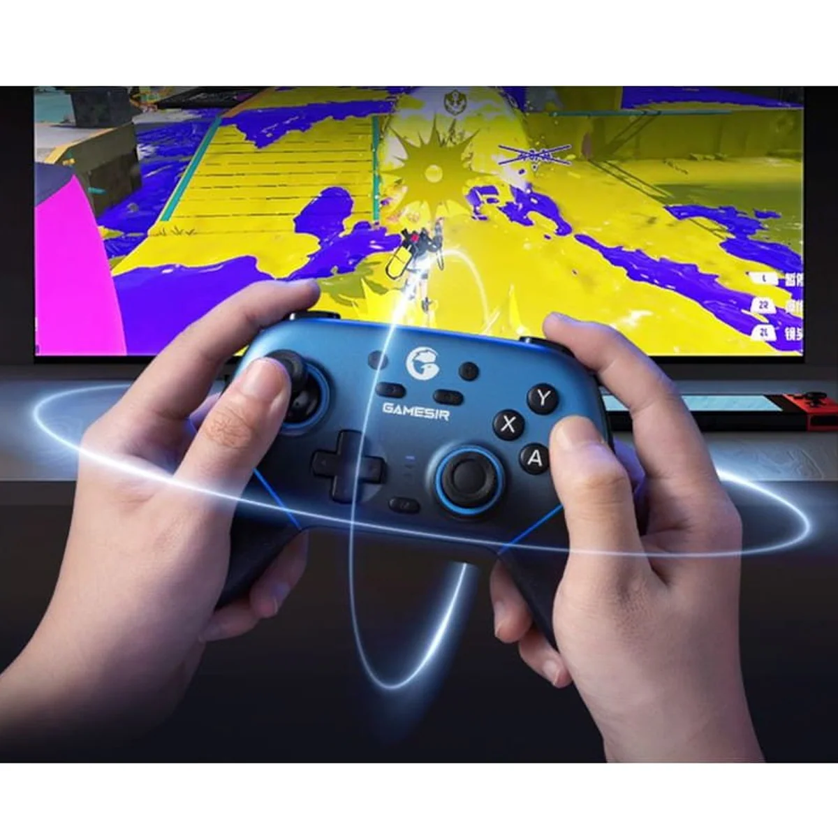 Gamesir T4n Pro Super Nova Multi-Platform Wireless Game Controller (Blue/Black, Pink/White) - Image 8