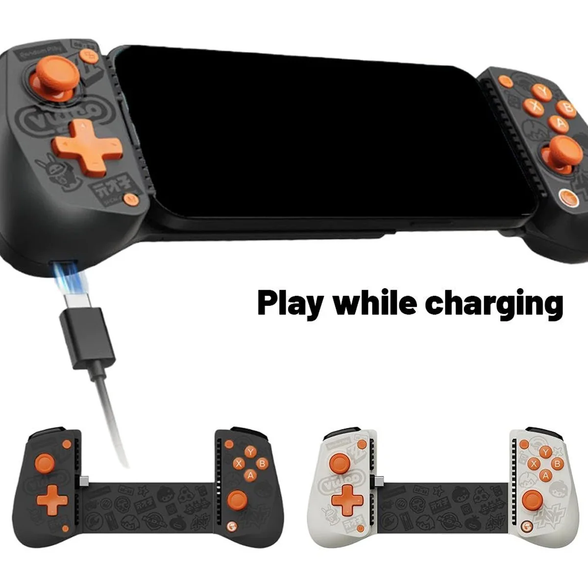 GameSir x Zenless Zone Zero X5 Lite Type-C Wired Mobile Game Controller (Black, White) - Image 7