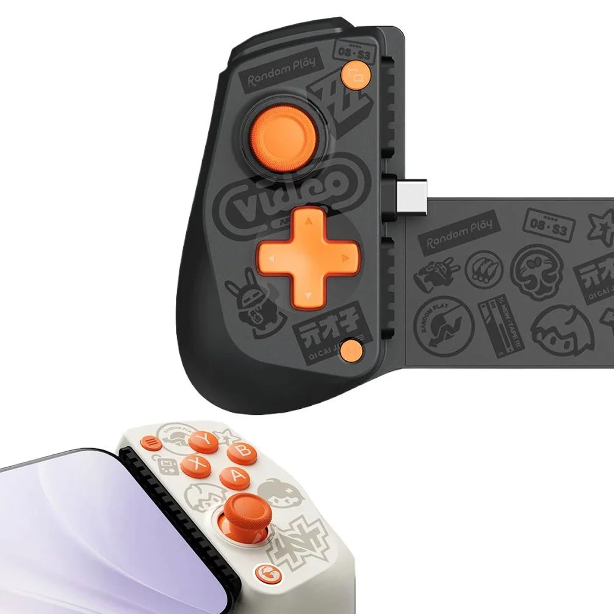 GameSir x Zenless Zone Zero X5 Lite Type-C Wired Mobile Game Controller (Black, White) - Image 9