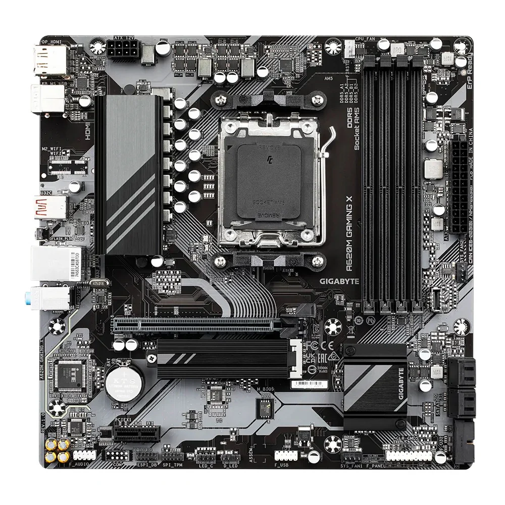 Gigabyte A620M Gaming X AMD AM5 MATX Motherboard