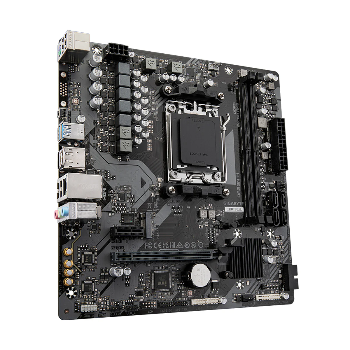 Gigabyte A620M H (Rev, 1.0) AMD DDR5 UD Motherboard - Image 3