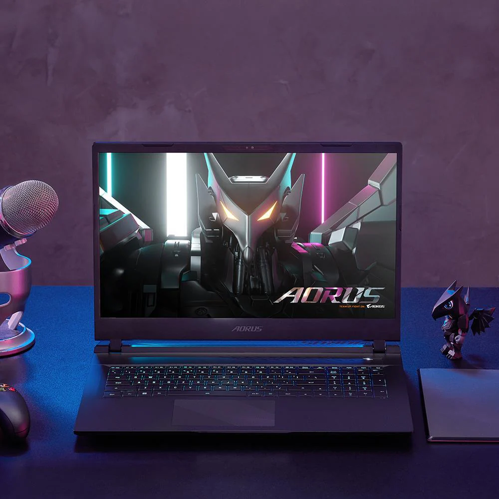 Gigabyte Aorus 17 BKF-73PH254SH Gaming Laptop (Black) | 17.3" FHD (1920x1080) 300Hz | i7 13700H | 16GB RAM | RTX 4060 | 1TB SSD | Windows 11 Home | Aorus G2 Backpack | Aorus RGB Gaming Mouse Mat | Aorus M4 Gaming Mouse - Image 14